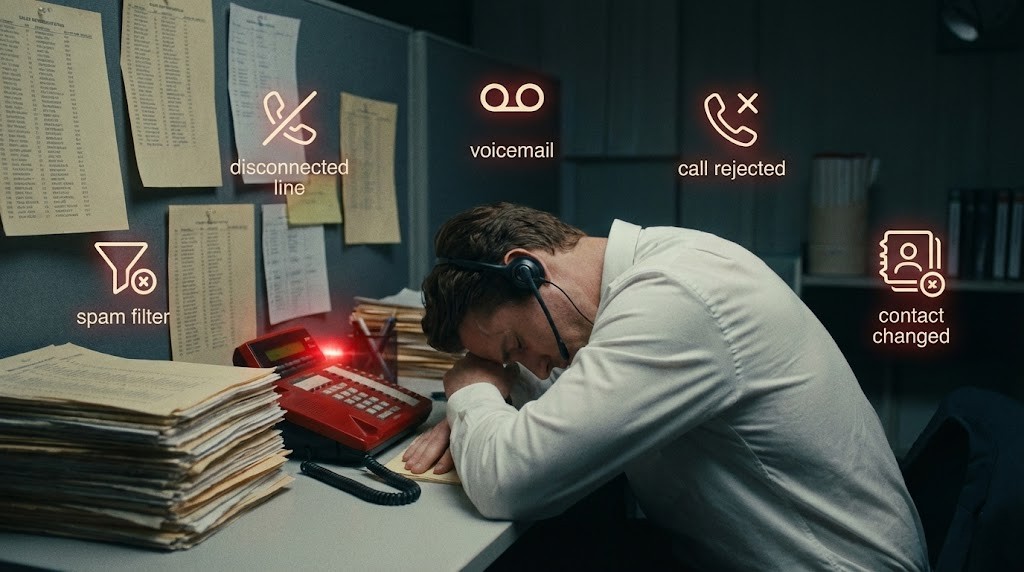 テレアポで電話がつながらない5つの原因