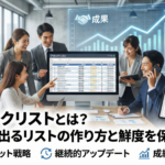 アタックリストとは？成果が出るリストの作り方と鮮度を保つコツ