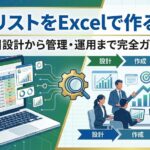 営業リストをExcelで作る方法｜項目設計から管理・運用まで完全ガイド