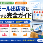 ECモール出店者に営業する完全ガイド｜楽天・Yahoo・Amazon・au PAYの4媒体比較