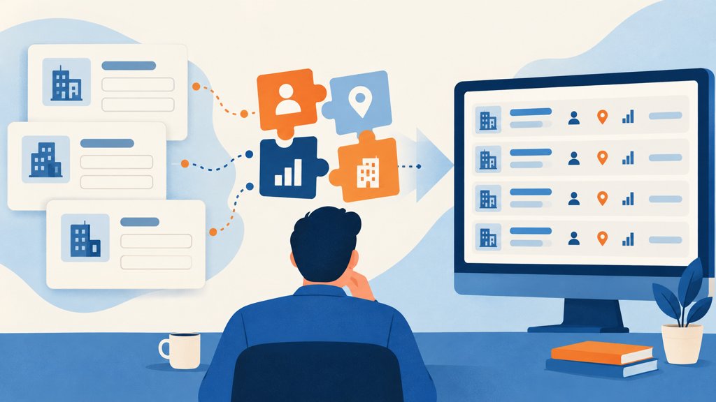 不足した企業情報を補完する流れ