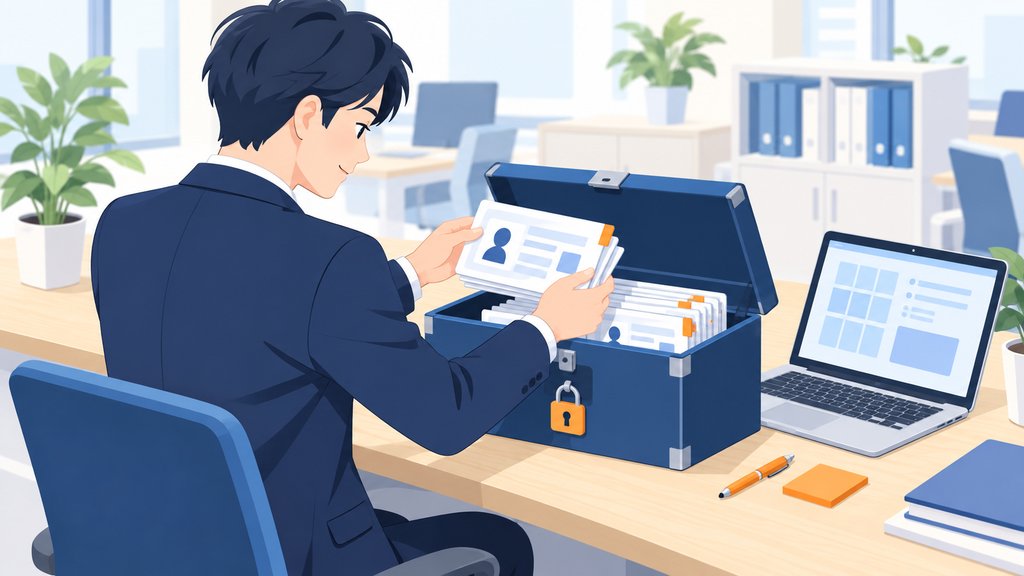 代表者名つきリストを使うときの個人情報の扱い